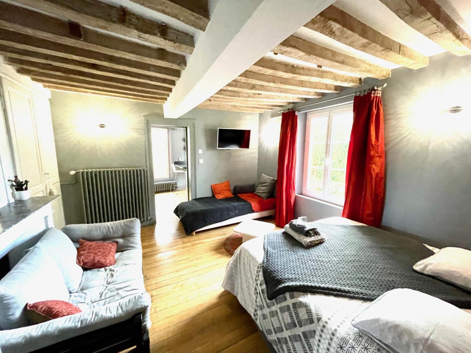 Ferienwohnung L'Octroi Chartres Zimmer foto